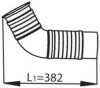 DINEX 53254 Exhaust Pipe